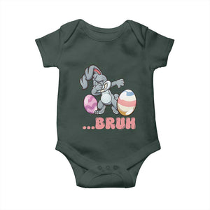 Funny Bruh Dab Rabbit Eggs Easter Day Baby Onesie TS11 Print Your Wear