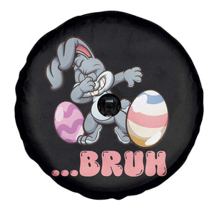 Funny Bruh Dab Rabbit Eggs Easter Day Spare Tire Cover TS11 Print Your Wear