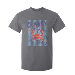 If Crabby Please Return To The Beach T Shirt For Kid Funny Summer Girl TS11 Charcoal Print Your Wear