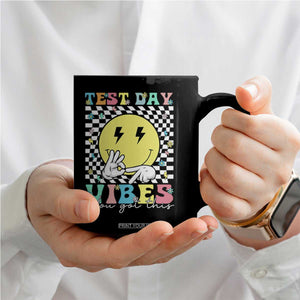 Test Day 67 Meme Coffee Mug You Got This Testing Teacher Retro Grooves TS11 Print Your Wear