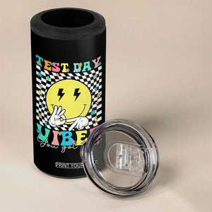Test Day 67 Meme 4 in 1 Can Cooler Tumbler You Got This Testing Teacher Retro Grooves TS11 Print Your Wear