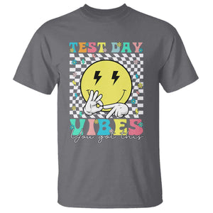 Test Day 67 Meme T Shirt You Got This Testing Teacher Retro Grooves TS11 Charcoal Print Your Wear