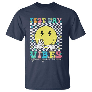 Test Day 67 Meme T Shirt You Got This Testing Teacher Retro Grooves TS11 Navy Print Your Wear