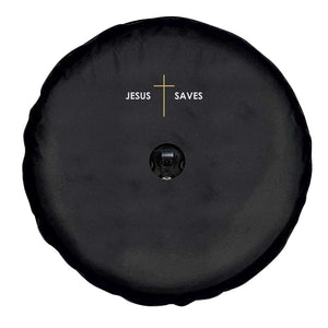 Jesus Saves Spare Tire Cover Cross Subtle Christian Minimal Religious Faith