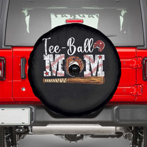 Baseball Mom Spare Tire Cover Tee Ball Mama Funny Mother's Day TS11 Black Print Your Wear