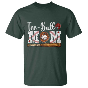 Baseball Mom T Shirt Tee Ball Mama Funny Mother's Day TS11 Dark Forest Green Print Your Wear