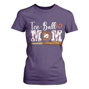 Baseball Mom T Shirt For Women Tee Ball Mama Funny Mother's Day TS11 Purple Print Your Wear