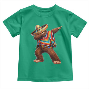 Mexican Bigfoot Dabbing Cinco de Mayo Funny Fiesta Toddler T Shirt TS11 Irish Green Print Your Wear