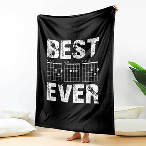Guitar Father Throw Blanket Funny Best Dad Ever D A D Chord Gifts Guitarist Papa TS11 Print Your Wear