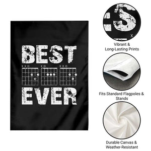 Guitar Father Garden Flag Funny Best Dad Ever D A D Chord Gifts Guitarist Papa TS11 Print Your Wear