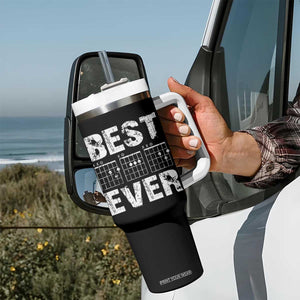 Guitar Father Tumbler With Handle Funny Best Dad Ever D A D Chord Gifts Guitarist Papa TS11 Print Your Wear