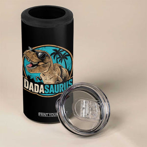 Dinosuar Dad 4 in 1 Can Cooler Tumbler Funny Dadasaurus Fathers Day Family Matching TS11 Print Your Wear