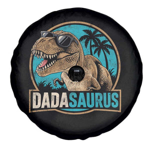 Dinosuar Dad Spare Tire Cover Funny Dadasaurus Fathers Day Family Matching TS11 Print Your Wear