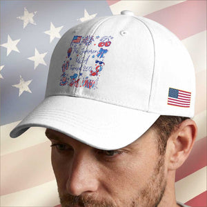The Summer USA Turned 250 1776 2026 4th of July Baseball Cap TS11 Print Your Wear