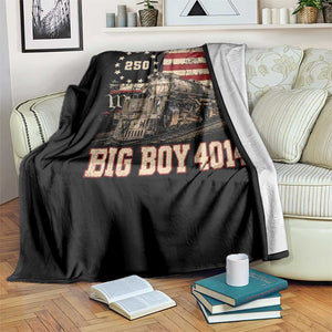 Train USA 250th Anniversary Throw Blanket American Iron Legacy Steam Locomotive Railroad Train Engine TS11 Print Your Wear