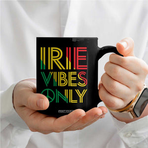 Irie Vibes Only Coffee Mug Rasta Reggae Roots Flag Music TS11 Print Your Wear