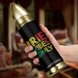Irie Vibes Only Bullet Tumbler Rasta Reggae Roots Flag Music TS11 Print Your Wear