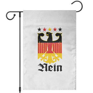 Funny German Eagle Garden Flag Vintage Nein No Germany Souvenir Oktoberfest TS11 White Print Your Wear