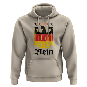 Funny German Eagle Hoodie Vintage Nein No Germany Souvenir Oktoberfest TS11 Sand Print Your Wear