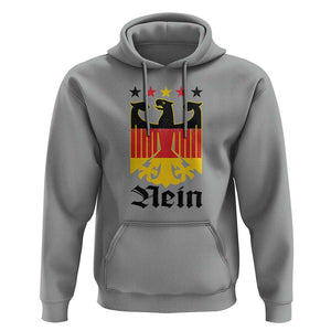 Funny German Eagle Hoodie Vintage Nein No Germany Souvenir Oktoberfest TS11 Sport Gray Print Your Wear
