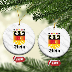 Funny German Eagle Ceramic Ornament Vintage Nein No Germany Souvenir Oktoberfest TS11 1pc White Marble Print Your Wear