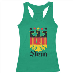 Funny German Eagle Racerback Tank Top Vintage Nein No Germany Souvenir Oktoberfest TS11 Irish Green Print Your Wear