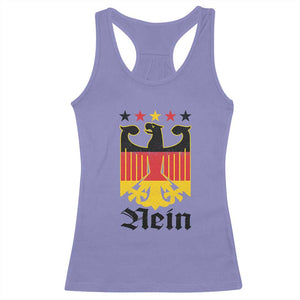 Funny German Eagle Racerback Tank Top Vintage Nein No Germany Souvenir Oktoberfest TS11 Violet Print Your Wear