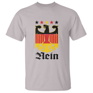 Funny German Eagle T Shirt Vintage Nein No Germany Souvenir Oktoberfest TS11 Ice Gray Print Your Wear