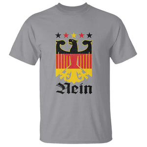 Funny German Eagle T Shirt Vintage Nein No Germany Souvenir Oktoberfest TS11 Sport Gray Print Your Wear