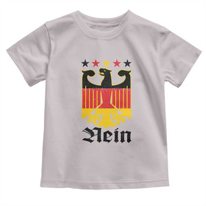 Funny German Eagle Toddler T Shirt Vintage Nein No Germany Souvenir Oktoberfest TS11 Ice Gray Print Your Wear