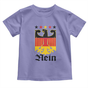 Funny German Eagle Toddler T Shirt Vintage Nein No Germany Souvenir Oktoberfest TS11 Violet Print Your Wear