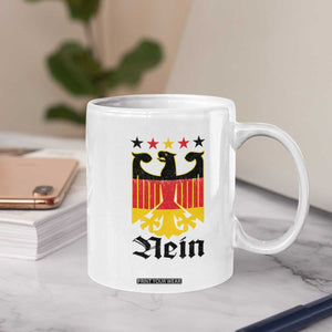 Funny German Eagle Coffee Mug Vintage Nein No Germany Souvenir Oktoberfest TS11 Print Your Wear