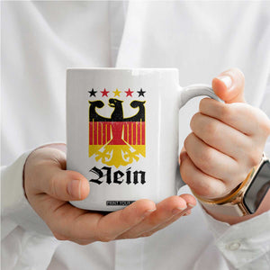 Funny German Eagle Coffee Mug Vintage Nein No Germany Souvenir Oktoberfest TS11 Print Your Wear