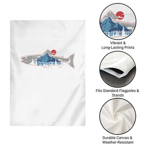 Trout Fly Fish Nature Montane Forest Fishing Camping Garden Flag TS11 Print Your Wear