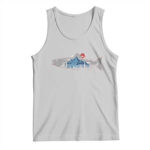 Trout Fly Fish Nature Montane Forest Fishing Camping Tank Top TS11 Ash Print Your Wear