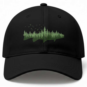 Trout Fly Fishing Outdoor Forest Nature Wildlife Fisherman Baseball Cap TS11 Print Your Wear