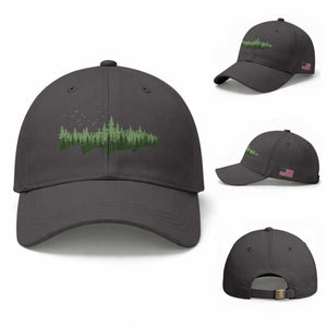 Trout Fly Fishing Outdoor Forest Nature Wildlife Fisherman Baseball Cap TS11 Baseball Cap Universal Fit Dark Gray Print Your Wear