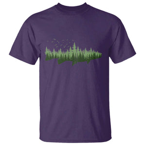 Trout Fly Fishing Outdoor Forest Nature Wildlife Fisherman T Shirt TS11 Purple Print Your Wear
