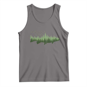 Trout Fly Fishing Outdoor Forest Nature Wildlife Fisherman Tank Top TS11 Deep Heather Print Your Wear