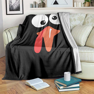 Funny Thanksgiving Throw Blanket Silly Turkey Autumn Season TS11 Print Your Wear
