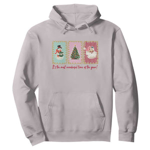 It's The Most Wonderful Time Of The Year Hoodie Coquette Christmas TS11 Ice Gray Print Your Wear