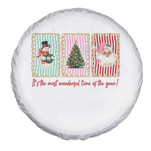 It's The Most Wonderful Time Of The Year Spare Tire Cover Coquette Christmas TS11 Print Your Wear