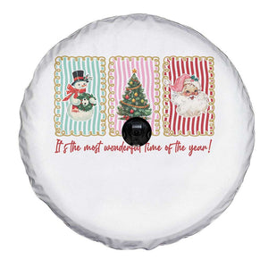 It's The Most Wonderful Time Of The Year Spare Tire Cover Coquette Christmas TS11 Print Your Wear