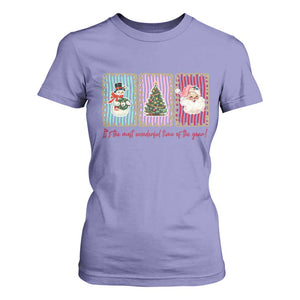 It's The Most Wonderful Time Of The Year T Shirt For Women Coquette Christmas TS11 Violet Print Your Wear