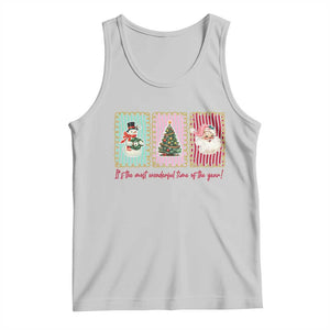 It's The Most Wonderful Time Of The Year Tank Top Coquette Christmas TS11 Ash Print Your Wear