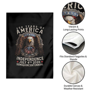 250 years Of America Independence Garden Flag 250th American Anniversary Bald Eagle TS11 Print Your Wear