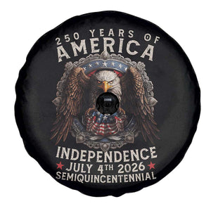 250 years Of America Independence Spare Tire Cover 250th American Anniversary Bald Eagle TS11 Print Your Wear