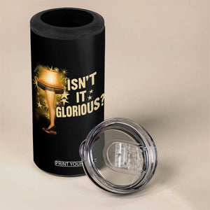 Funny Christmas Movie Leg Lamp 4 in 1 Can Cooler Tumbler Isnt It Glorious TS11 Print Your Wear