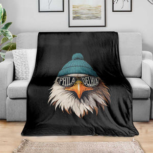 Philadelphia Fan Throw Blanket Eagles Sport Philly Fan Game Day TS11 Print Your Wear