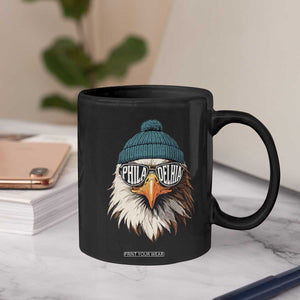 Funny PFE Game Day Coffee Mug Green Sunglasses Football Lover TS11 Print Your Wear